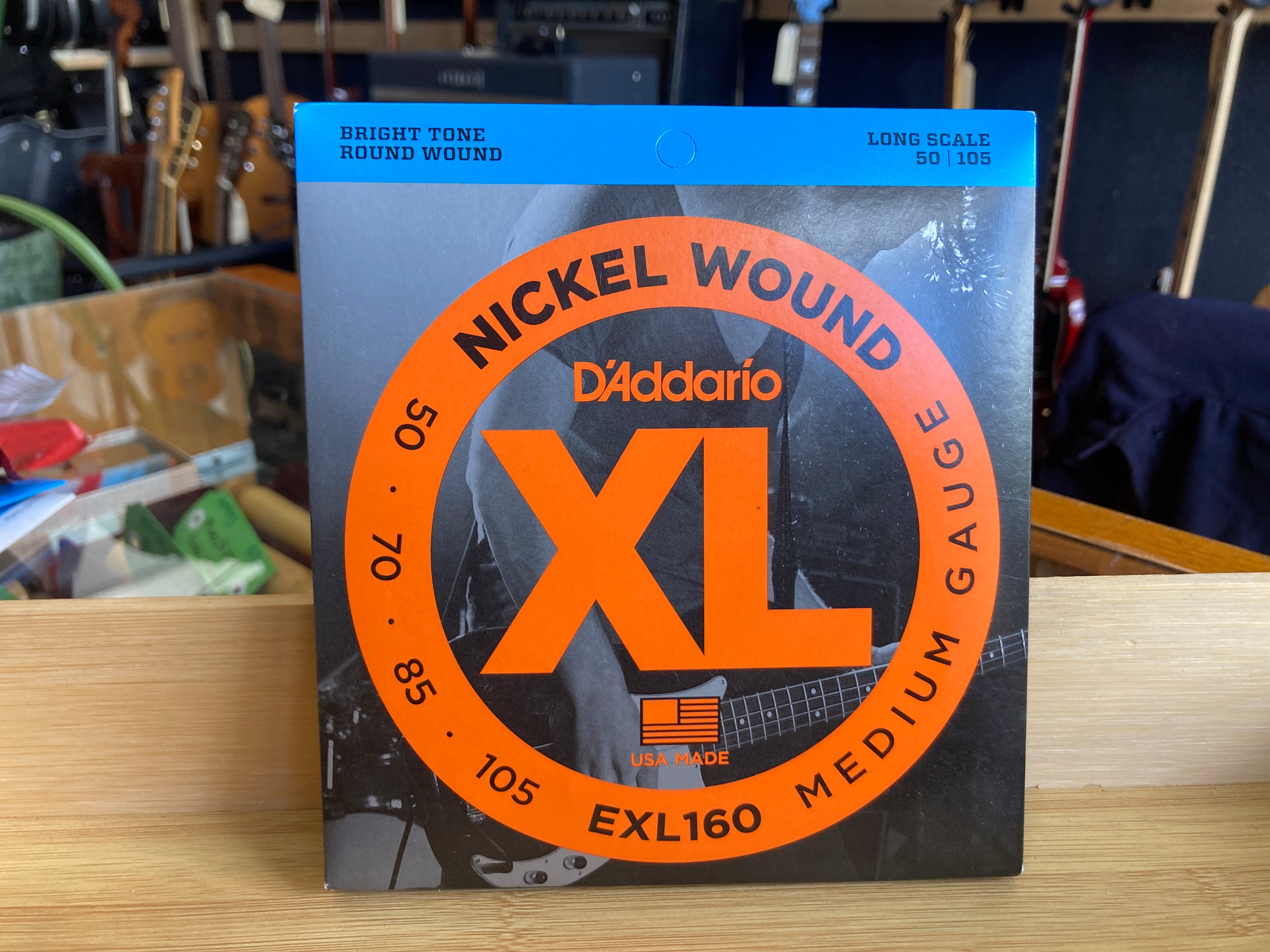 D'Addario EXL160 MEDIUM GUAGE BASS STRINGS